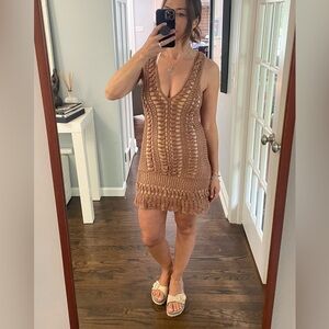 Melissa Odabash Alexis Crochet Dress size M